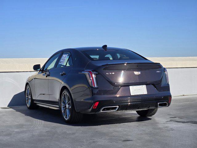 new 2024 Cadillac CT4 car, priced at $48,360