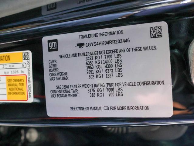 used 2024 Cadillac Escalade car, priced at $137,988