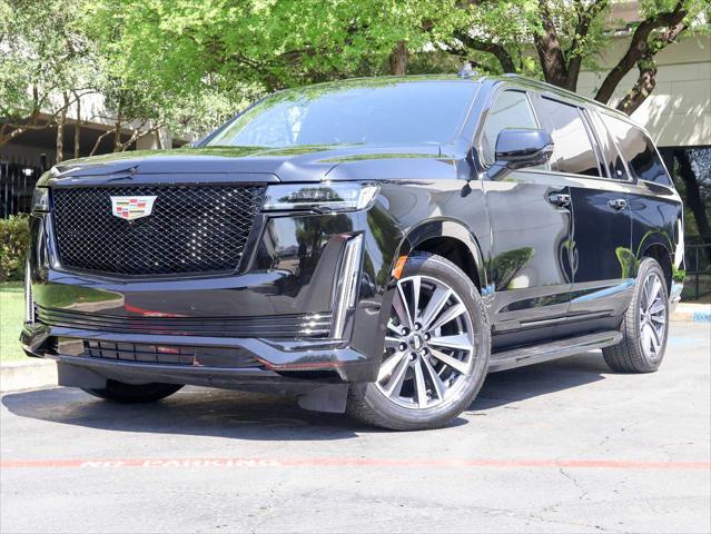 used 2024 Cadillac Escalade ESV car, priced at $89,597