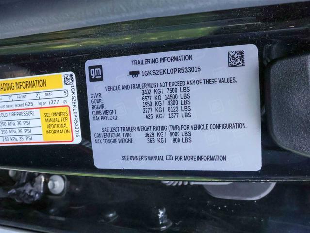 used 2023 GMC Yukon car, priced at $76,818