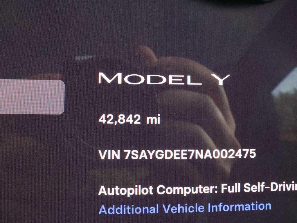 used 2022 Tesla Model Y car, priced at $26,889