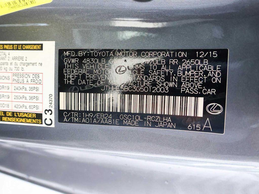 used 2016 Lexus RC 350 car, priced at $25,488