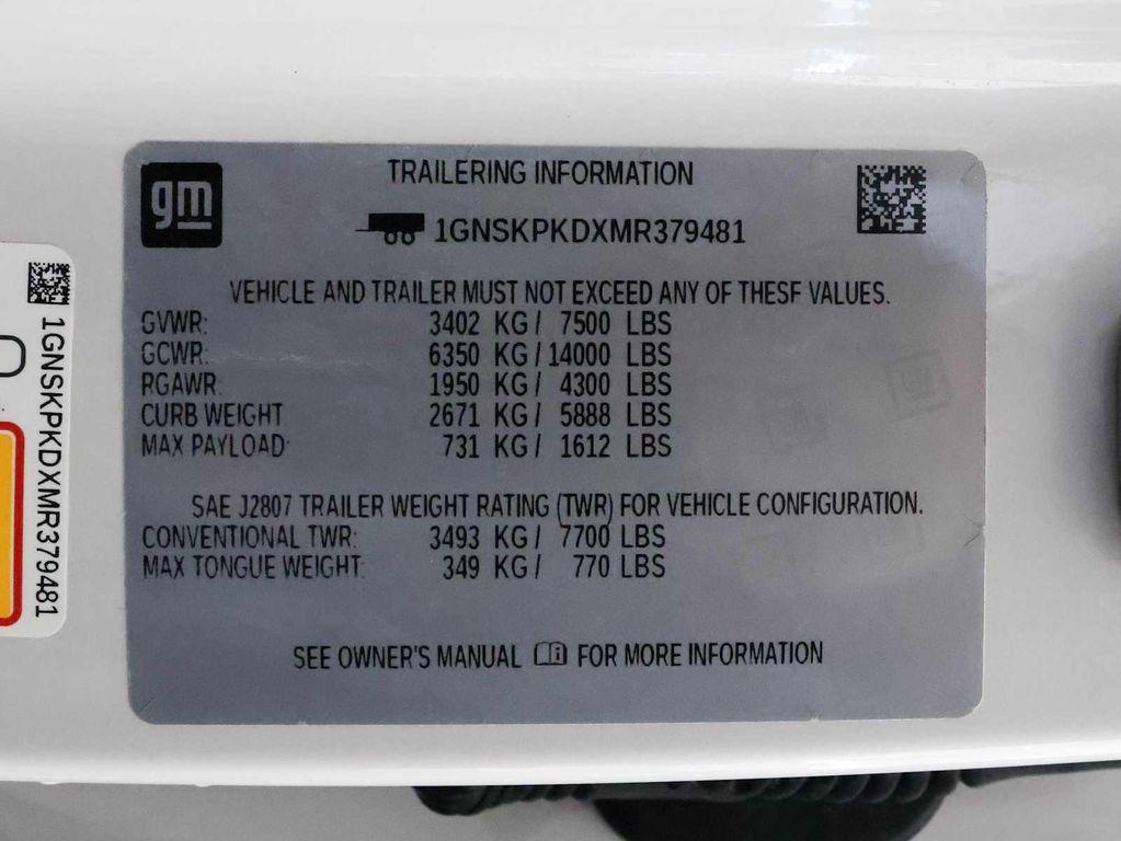 used 2021 Chevrolet Tahoe car, priced at $44,991