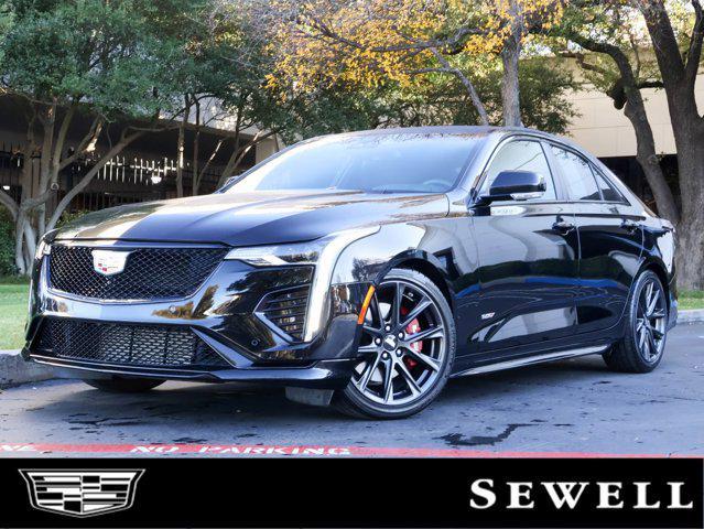 used 2022 Cadillac CT4-V car, priced at $42,668