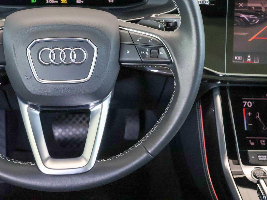 used 2022 Audi Q8 car, priced at $37,398