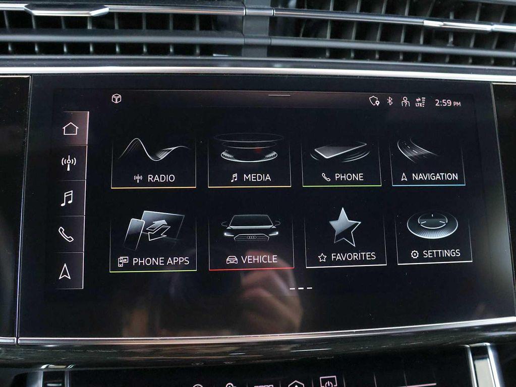 used 2022 Audi Q8 car, priced at $37,398