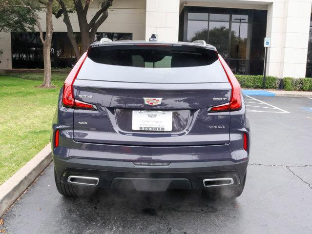 used 2024 Cadillac XT4 car, priced at $44,996