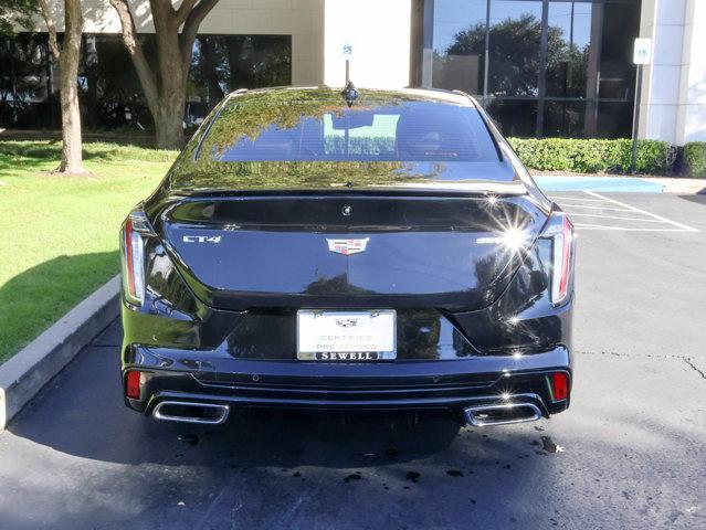 used 2024 Cadillac CT4 car, priced at $44,689