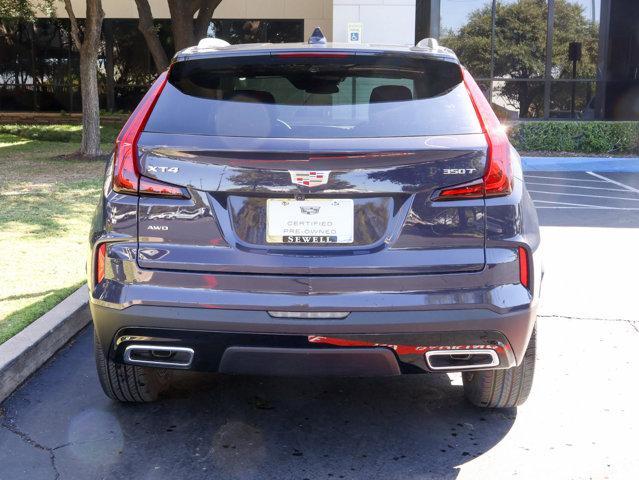 used 2024 Cadillac XT4 car, priced at $42,995