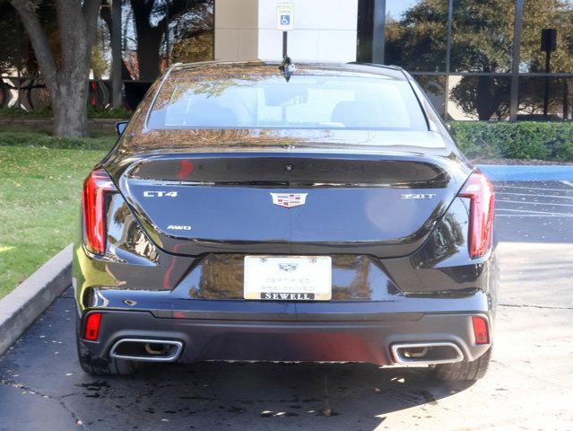 used 2024 Cadillac CT4 car, priced at $44,987