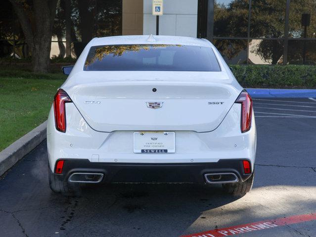 used 2025 Cadillac CT4 car, priced at $49,788