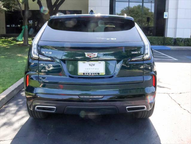 used 2024 Cadillac XT4 car, priced at $44,885