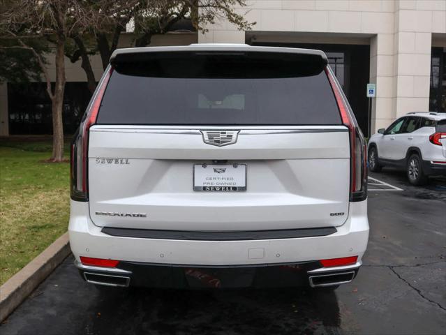 used 2022 Cadillac Escalade ESV car, priced at $68,428