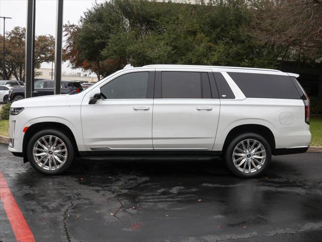 used 2022 Cadillac Escalade ESV car, priced at $68,428