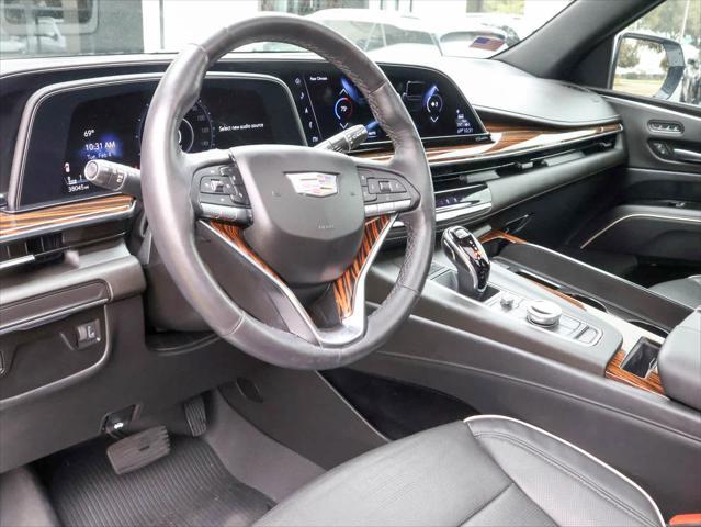 used 2022 Cadillac Escalade ESV car, priced at $68,428