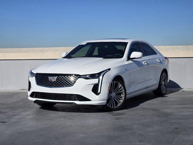 new 2025 Cadillac CT4 car, priced at $47,140