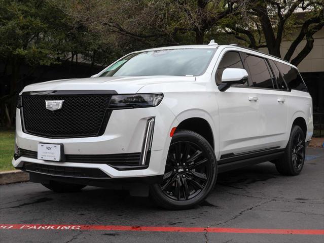 used 2022 Cadillac Escalade ESV car, priced at $73,997