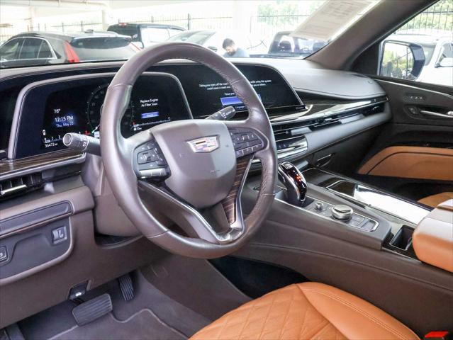 used 2021 Cadillac Escalade car, priced at $64,999