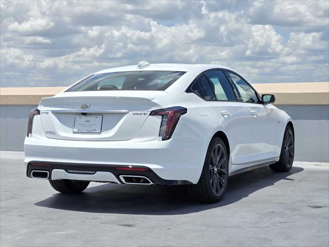 new 2025 Cadillac CT5 car, priced at $55,130