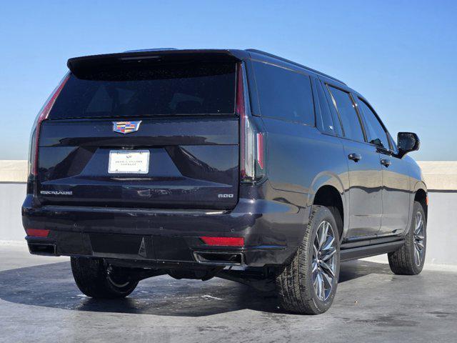 new 2024 Cadillac Escalade ESV car, priced at $111,460