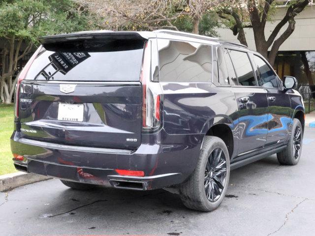 used 2024 Cadillac Escalade ESV car, priced at $99,481