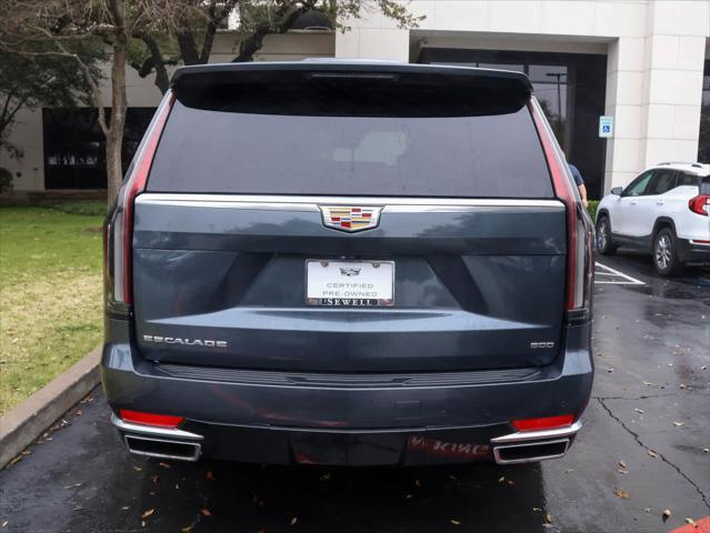 used 2021 Cadillac Escalade car, priced at $67,477