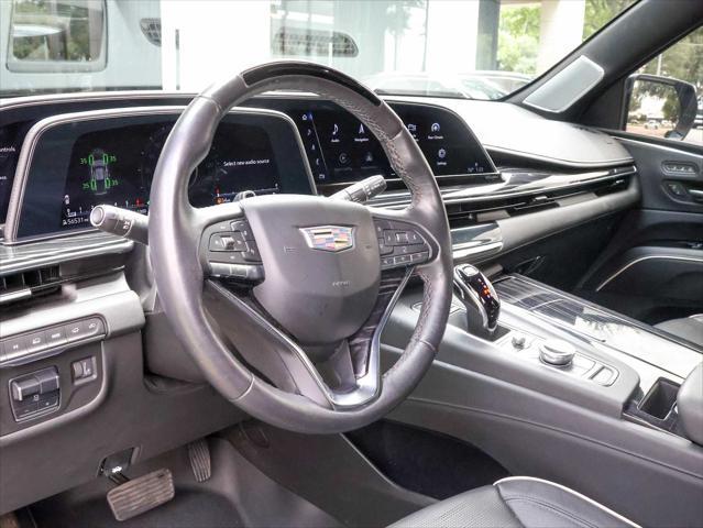used 2022 Cadillac Escalade car, priced at $65,991