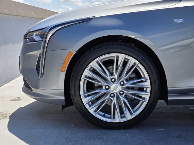 new 2025 Cadillac CT4 car, priced at $55,460