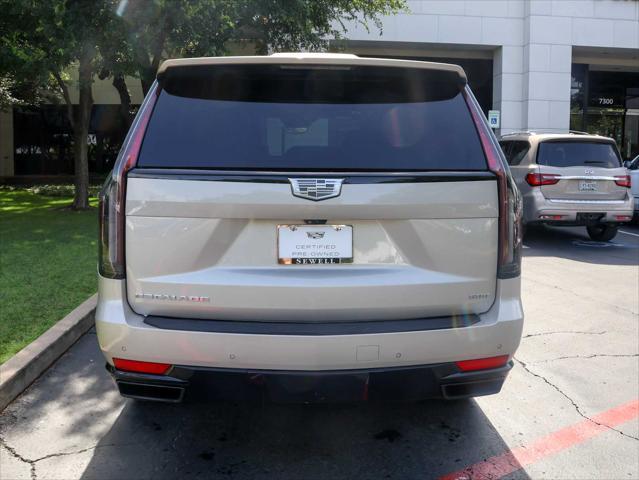 used 2022 Cadillac Escalade car, priced at $82,797