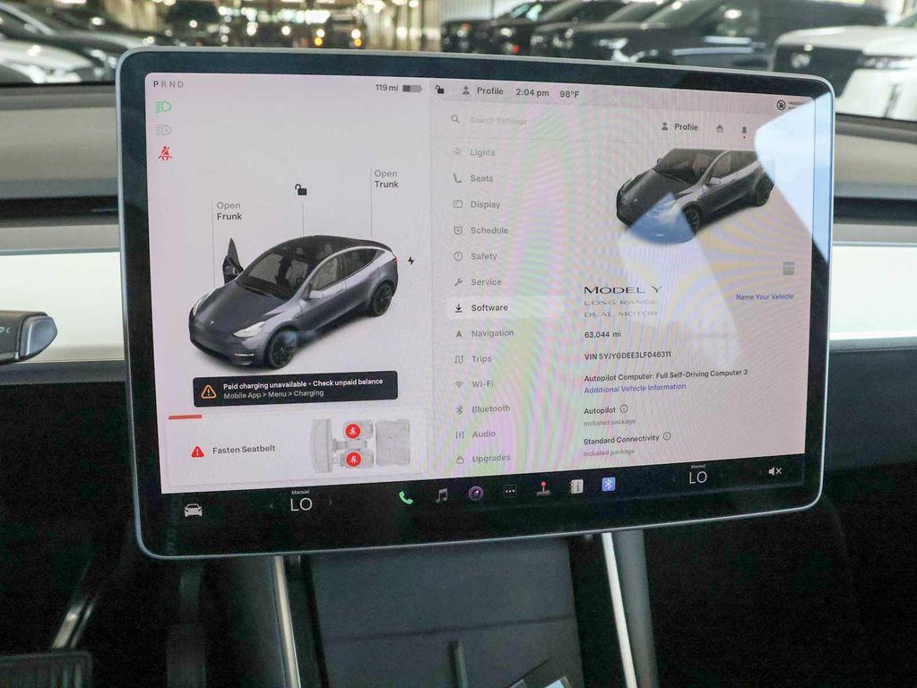 used 2020 Tesla Model Y car, priced at $24,989