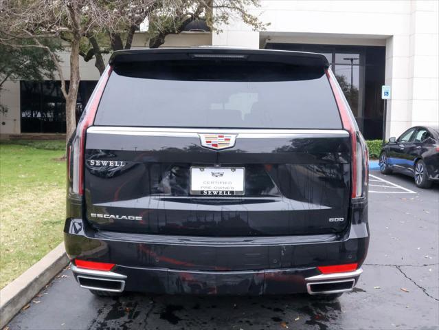 used 2022 Cadillac Escalade car, priced at $63,488