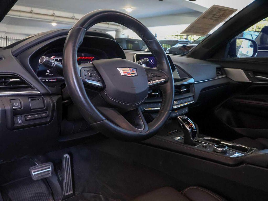 used 2023 Cadillac CT4-V car, priced at $41,488