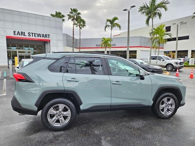 used 2022 Toyota RAV4 car, priced at $25,595