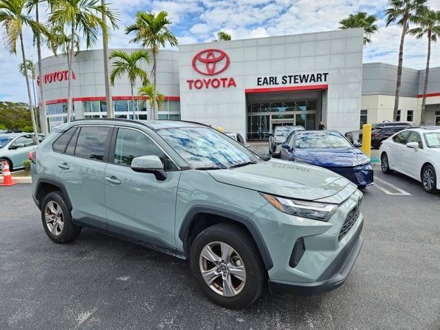 used 2022 Toyota RAV4 car, priced at $25,595