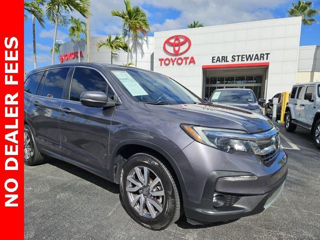used 2021 Honda Pilot car, priced at $24,490