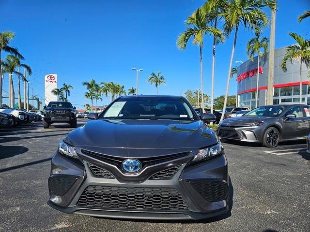 used 2021 Toyota Camry Hybrid car, priced at $22,795