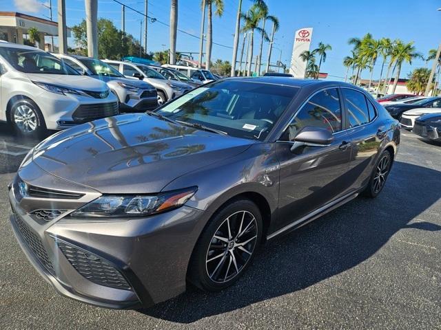 used 2021 Toyota Camry Hybrid car, priced at $22,795