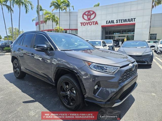 used 2020 Toyota RAV4 Hybrid car, priced at $24,998