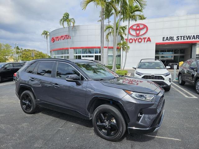 used 2020 Toyota RAV4 Hybrid car, priced at $24,998