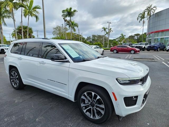 used 2021 Jeep Grand Cherokee L car, priced at $39,995