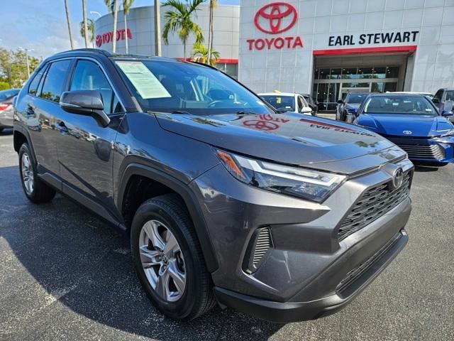 used 2022 Toyota RAV4 car, priced at $27,595