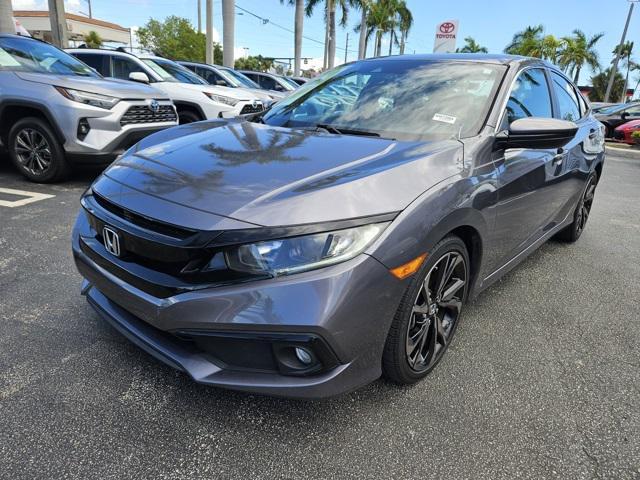 used 2020 Honda Civic car, priced at $18,995