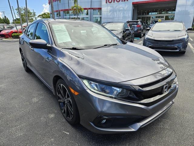 used 2020 Honda Civic car, priced at $18,995