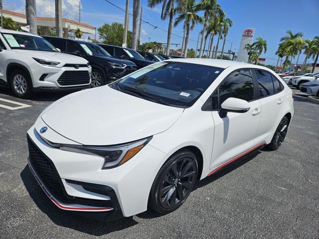 used 2023 Toyota Corolla Hybrid car, priced at $22,995