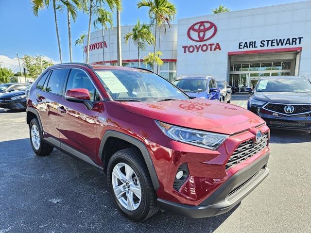 used 2020 Toyota RAV4 Hybrid car, priced at $28,998