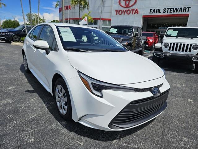 used 2024 Toyota Corolla Hybrid car, priced at $22,628