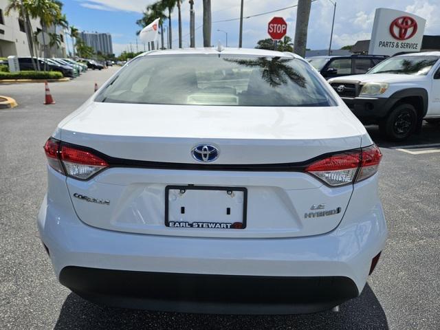 used 2024 Toyota Corolla Hybrid car, priced at $22,628