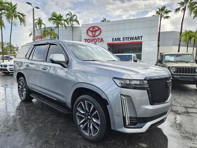 used 2023 Cadillac Escalade car, priced at $78,804