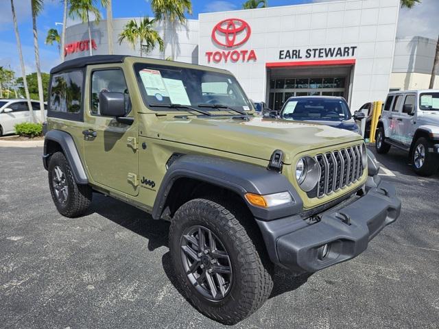 used 2025 Jeep Wrangler car, priced at $35,998