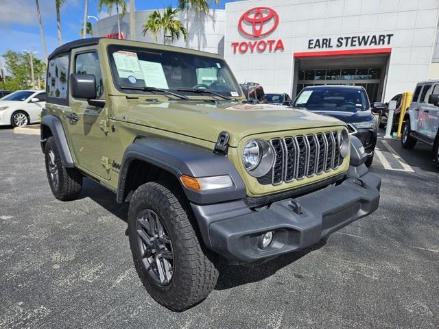 used 2025 Jeep Wrangler car, priced at $35,998